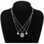 SEIRAA Mother Daughters Necklace Set Mom Daughter Heart Jewelry Gift for Mom