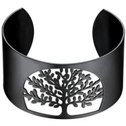 PROSTEEL Big Bangle,Cuff Bracelet,Tree of Life, Family Tree Jewelry,Wide Bangles,Mens Womens Jewelry