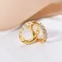 HypoallergenicHypoallergenic neutral medical steel small cubic zircon Huggie hoop earrings,Color：Gold - Silver - Rose Gold - Black, Diameter 6 - 8 - 10 - 12 - 14 - 16 - 18mm, Thickness 2mm - 2.5mm, 18G Hypoallergenic,