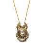Zephyrr Fashion Turkish Style Beaded Pendant Long Necklace for Women Boho Gypsy Statement Jewelry JAN-690