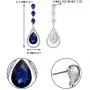 EVER FAITH Austrian Crystal Bridal Hollow-out Teardrop Pierced Dangle Earrings EVER FAITH Austrian Crystal Bridal Hollow-out Teardrop Pierced Dangle Earrings
