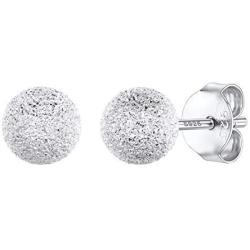 Silvora Sterling Silver Stud Earrings for Women, Minimalist Heart/Star/Moon/Bar/Circle/Ball Thin Earrings Gift, Simple Stud Earring Set for Girls (Send Gift Box)