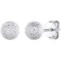 Silvora Sterling Silver Stud Earrings for Women, Minimalist Heart/Star/Moon/Bar/Circle/Ball Thin Earrings Gift, Simple Stud Earring Set for Girls (Send Gift Box)