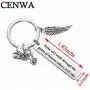 CENWA Motorcycle Memorial Jewelry Memorial for Brother Dad Husband Sympathy Gift Some Will Walk Through The Gate Keychain CENWA Motorcycle Memorial Jewelry Memorial for Brother Dad Husband Sympathy Gift Some Will Walk Through The Gate Keychain