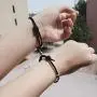 Long tiantian 2/4Pcs Magnetic Couple Bracelets Mutual Attraction Friendship Matching Rope Bracelet Couple Gifts for Him and Her Best Friends