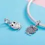 BAMOER 925 Sterling Silver Cute Sloth Charms Beads for Snake Chain Bracelet Necklace Cute Animal Pendant BAMOER 925 Sterling Silver Cute Sloth Charms Beads for Snake Chain Bracelet Necklace Cute Animal Pendant