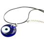 ANDICEQY Lucky Blue Eye Necklace Evil Eye Pendant Necklace Turkish Evil Eye for Protection and Blessing for Men Women