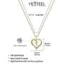 Heart Initial Necklace for Women, 14K Gold Plated Cubic Zirconia Heart Pendant Necklace, Dainty Initial Charm Necklace Alphabet Letter A to Z Initial Jewelry for Women Girls Heart Initial Necklace for Women, 14K Gold Plated Cubic Zirconia Heart Pendant Necklace, Dainty Initial Charm Necklace Alphabet Letter A to Z Initial Jewelry for Women Girls