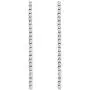 SELOVO Statement Dangle Chain Line Earrings Clear Cubic Zirconia Bridal Jewelry SELOVO Statement Dangle Chain Line Earrings Clear Cubic Zirconia Bridal Jewelry