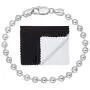 5mm Solid .925 Sterling Silver Military Ball Chain Bracelet