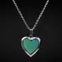 Mood Necklace Love Heart Change Color Emotional Feeling Adjustable Size Mood Rings 3pcs (3 pcs) Mood Necklace Love Heart Change Color Emotional Feeling Adjustable Size Mood Rings 3pcs (3 pcs)