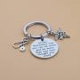 BAUNA Medical Assistant Gifts MA Keychain MA Medical Assistant Graduation Gift Always Remember That You Can Do More Inspirational Jewelry Medical Student Gift