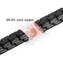 Feraco Mens Copper Magnetic Bracelet for Arthritis Pain Relief Elegant 99.99% Solid Copper Bracelets with Double-Row Strong Magnets Feraco Mens Copper Magnetic Bracelet for Arthritis Pain Relief Elegant 99.99% Solid Copper Bracelets with Double-Row Strong Magnets