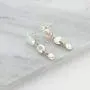 SP Sophia Collection Womens Jewelry Descending Y Oval Drop Necklace and Stud Post Dangle Earrings Set SP Sophia Collection Womens Jewelry Descending Y Oval Drop Necklace and Stud Post Dangle Earrings Set