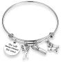 Eigso Hairdresser Bracelet Keychain She Left Beauty Wherever She Went Hair Stylist Bracelet Keychain Graduation Gift for Hairdresser Appreciation Employee Gift