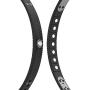 ProExl 18K Sports Magnetic Bracelet - Waterproof - Breathable Strap - Super Strength - Arthritis Relief (Black Gray)