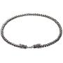 Sterling Silver Dragon Chain - Handmade Vintage 925 Necklace Thick Heavy Jewelry 18 to 32