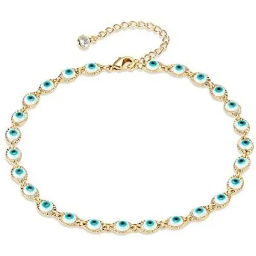 Fettero Chain Anklet Gold Satellite Bead 18K Gold Plated Boho Beach Simple Minimalist Foot Jewelry Fettero Chain Anklet Gold Satellite Bead 18K Gold Plated Boho Beach Simple Minimalist Foot Jewelry