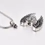 COCO Park Eagle Wing Love Heart Cremation Jewelry Memorial Urn Pendant Ashes Keepsake Necklace COCO Park Eagle Wing Love Heart Cremation Jewelry Memorial Urn Pendant Ashes Keepsake Necklace