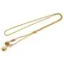 LC8 Jewelry 18K Gold Plated Hip Hop Wireless Chain Earphone Headset Headphone Pendant Music Jewelry DJ Novelty Necklace for Men Women
