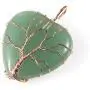Top Plaza Natural Healing Crystals Necklace Tree of Life Wire Wrapped Stone Heart Pendant Necklaces Reiki Quartz Jewelry for Womens Girls Ladies Top Plaza Natural Healing Crystals Necklace Tree of Life Wire Wrapped Stone Heart Pendant Necklaces Reiki Quartz Jewelry for Womens Girls Ladies