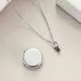 ONEFINITY Cat Dog Urn Necklace for Ashes Sterling Silver Animal Keepsake Pet Memorial Pendant Jewelry Gift for Women Men (2.pet urn Necklace)