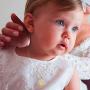 In Season Jewelry 18k Gold Plated Guardian Angel Medal Necklace Newborn Baby Infant Birth Gift 16''