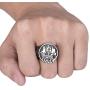 Elfasio Viking Drakkar Ship Kraken Norse Sea Monster Octopus Squid Tentacle Stainless Steel Vintage Ring