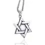 Elfasio Star of David Messianic Cross Men 316L Stainless Steel Necklace Pendant Chain Set 18-30 inch Elfasio Star of David Messianic Cross Men 316L Stainless Steel Necklace Pendant Chain Set 18-30 inch