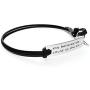 Luvalti Inspirational Leather Bracelet 10’’ - “She Believed she Could so she did” - Personalized Jewelry
