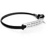 Luvalti Inspirational Leather Bracelet 10’’ - “She Believed she Could so she did” - Personalized Jewelry