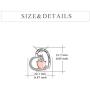 YFN S925 Sterling Silver Horse Necklace Heart Pendant Jewelry Gift for Women Girls