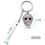 KEYCHIN Jason Voorhees Machete Keychain Movie Fans Gift Thriller 80s Horror Jewellery Halloween Present