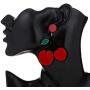 Gmillions Fashion Acrylic Fruits Drop Earrings Lovely Strawberry Lemon Long Dangle Earrings For Women Statement Jewelry