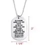 Inspirational Dog Tag Necklace Be Strong Badass Necklaces Encouragement Gifts for Women Men Military Gift Boy Girl Birthday Present Inspirational Dog Tag Necklace Be Strong Badass Necklaces Encouragement Gifts for Women Men Military Gift Boy Girl Birthday Present