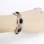 Masiter Sparkly Rhinestone Bracelet Obsidian Tennis Bracelet Wedding Bridal Bridesmaid Body Jewelry Accessories for Women and Girls Masiter Sparkly Rhinestone Bracelet Obsidian Tennis Bracelet Wedding Bridal Bridesmaid Body Jewelry Accessories for Women and Girls