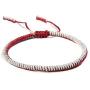 HUNO Handmade Weave Tibetan Buddhist Woven Knots Bracelets Mens Womens Lucky Red String Bracelets for Protection Jewelry