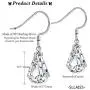 Sllaiss Made with Swarovski Crystals Teardrop Dangle Earrings for Women 925 Sterling Silver French Hook Earrings Hypoallergenic Jewelry Gift Sllaiss Made with Swarovski Crystals Teardrop Dangle Earrings for Women 925 Sterling Silver French Hook Earrings Hypoallergenic Jewelry Gift