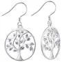 YL Dangle Drop Tree Earrings 925 Sterling Silver Tree of Life Leverback Earring Cubic Zirconia Created Emerald Green Jewelry YL Dangle Drop Tree Earrings 925 Sterling Silver Tree of Life Leverback Earring Cubic Zirconia Created Emerald Green Jewelry