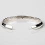 Tskies Sterling Silver Navajo Stacker Bracelet for Women Hand Stamped Finish Luxury Southwest