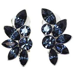 Faship Gorgeous Clip Ons Floral Earrings