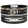JOVIVI Tree of Life Leather Bracelets Handmade Wide Braided Multilayer Leather Bangle Wrap Wristbands Bohemian Jewelry for Women Girls Birthday Gifts JOVIVI Tree of Life Leather Bracelets Handmade Wide Braided Multilayer Leather Bangle Wrap Wristbands Bohemian Jewelry for Women Girls Birthday Gifts