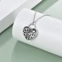 ONEFINITY Urn Necklaces for Ashes Sterling Silver Lock/Heart/Cat/Dog/Infinity Celtic Knot Cat/Dog/Lock/Heart Cremation Jewelry for Ashes Cremation Keepsake Gifts for Women Her