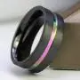 ringheart 2 Rings His and Hers Couple Rings Black Gold Plated Purple Cz Womens Wedding Ring Sets Tungsten Ring Mens Wedding Bands ringheart 2 Rings His and Hers Couple Rings Black Gold Plated Purple Cz Womens Wedding Ring Sets Tungsten Ring Mens Wedding Bands