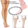 YZDKJ 2pc Fashion Healthy Care Weight Loss Anklet Magnet Bracelets for Foot Hematite Elastic Bracelet Pain Relief for Women Man (Color : Bracelet)