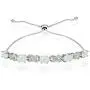 Ice Gems Sterling Silver Genuine or Created Gemstone Infinity Adjustable Bracelet Ice Gems Sterling Silver Genuine or Created Gemstone Infinity Adjustable Bracelet