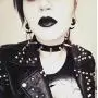 Punk Rock Gothic Black Rivet Leather Spiked Necklace Neckband Choker Adjustable Punk Rock Gothic Black Rivet Leather Spiked Necklace Neckband Choker Adjustable