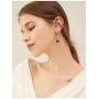 Sterling Silver RBG Dissent Collar Earrings Dangle Drop Stud Jewelry Gifts for Women Fan of Ruth Bader Ginsburg