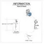 UCADRIT Faith Cross Pendant Necklaces Sterling Silver with Simulated Birthstone Cross Jewelry for Women UCADRIT Faith Cross Pendant Necklaces Sterling Silver with Simulated Birthstone Cross Jewelry for Women