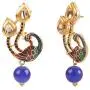 Efulgenz Indian Bollywood Kundan Peacock Pendant Pearl Beaded Bridal Necklace Earrings Wedding Jewelry Set for Women Efulgenz Indian Bollywood Kundan Peacock Pendant Pearl Beaded Bridal Necklace Earrings Wedding Jewelry Set for Women